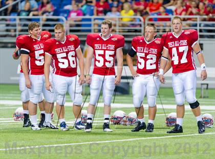 Thumbnail 3 in THSCA All-Star Football Game photogallery.