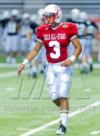 Thumbnail 2 in THSCA All-Star Football Game photogallery.