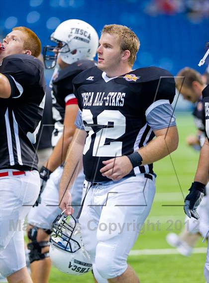 Thumbnail 2 in THSCA All-Star Football Game photogallery.