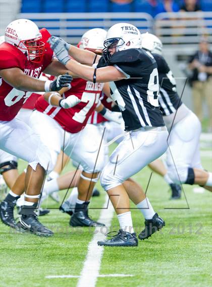 Thumbnail 3 in THSCA All-Star Football Game photogallery.