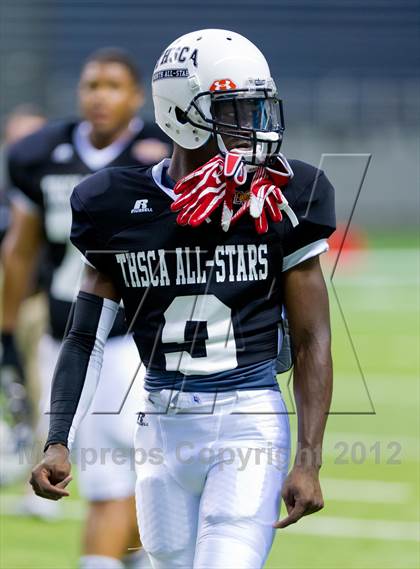 Thumbnail 1 in THSCA All-Star Football Game photogallery.