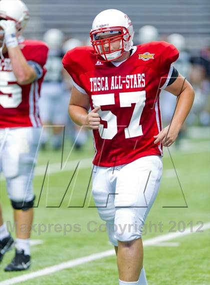 Thumbnail 2 in THSCA All-Star Football Game photogallery.