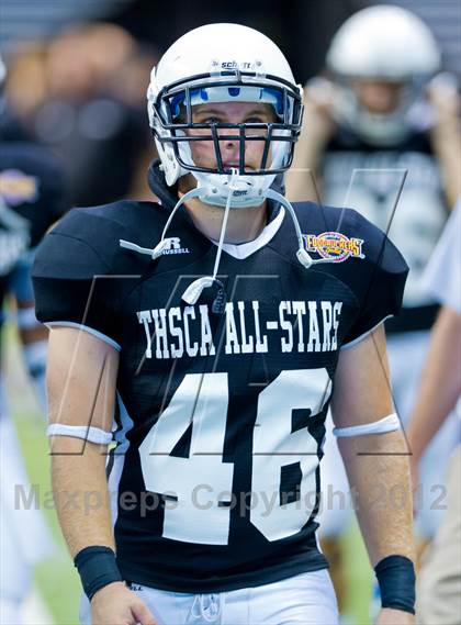 Thumbnail 2 in THSCA All-Star Football Game photogallery.