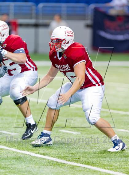 Thumbnail 1 in THSCA All-Star Football Game photogallery.