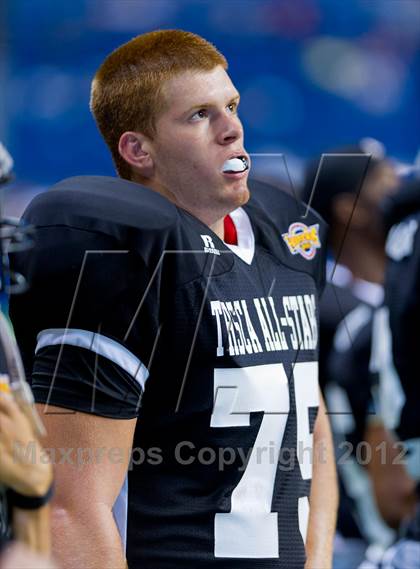 Thumbnail 2 in THSCA All-Star Football Game photogallery.