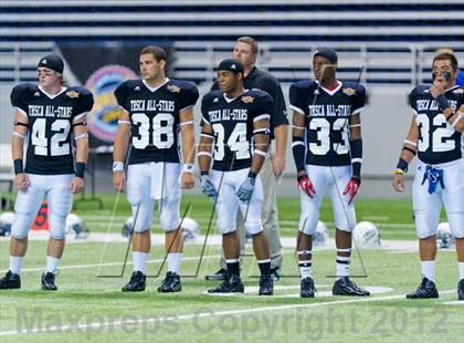 Thumbnail 1 in THSCA All-Star Football Game photogallery.