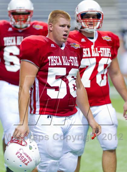 Thumbnail 1 in THSCA All-Star Football Game photogallery.
