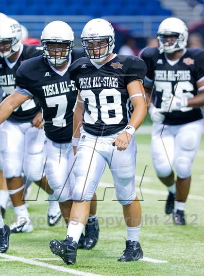 Thumbnail 1 in THSCA All-Star Football Game photogallery.
