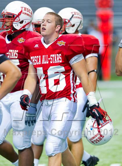 Thumbnail 1 in THSCA All-Star Football Game photogallery.