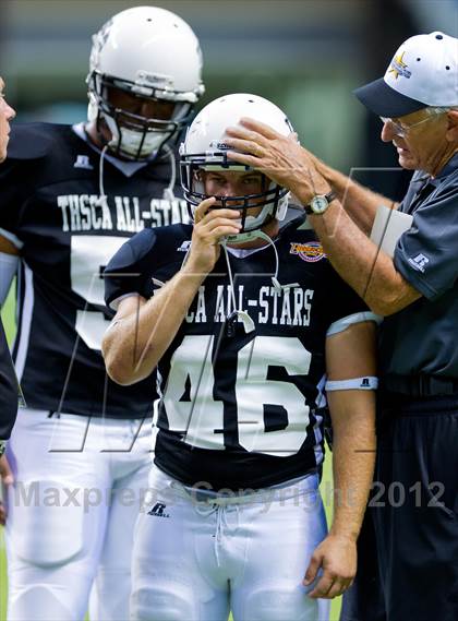 Thumbnail 3 in THSCA All-Star Football Game photogallery.