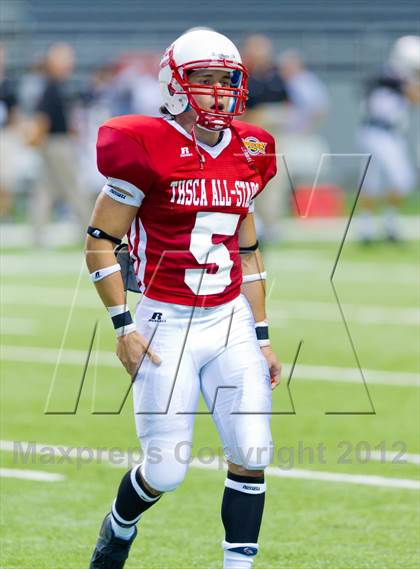 Thumbnail 1 in THSCA All-Star Football Game photogallery.