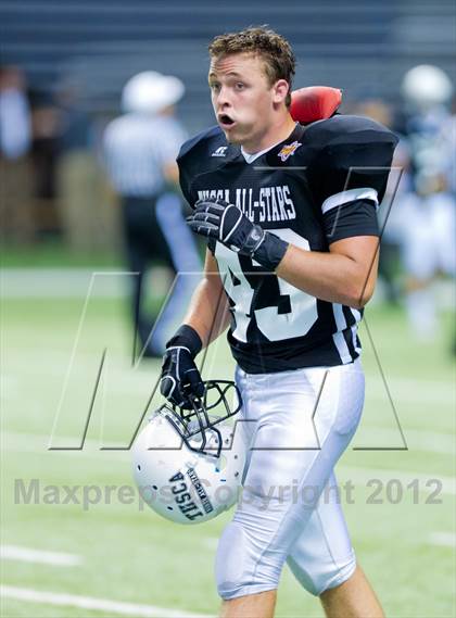 Thumbnail 2 in THSCA All-Star Football Game photogallery.