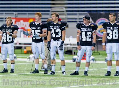 Thumbnail 2 in THSCA All-Star Football Game photogallery.