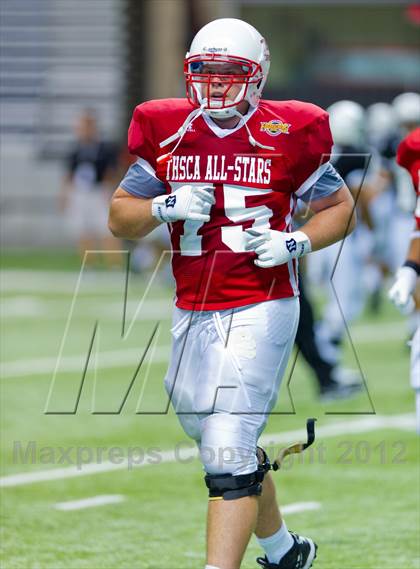 Thumbnail 1 in THSCA All-Star Football Game photogallery.