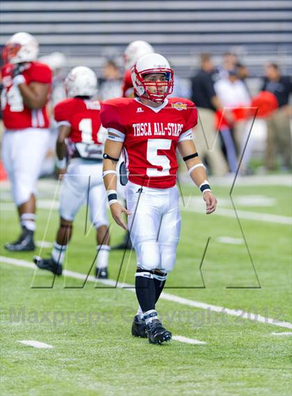 Thumbnail 1 in THSCA All-Star Football Game photogallery.