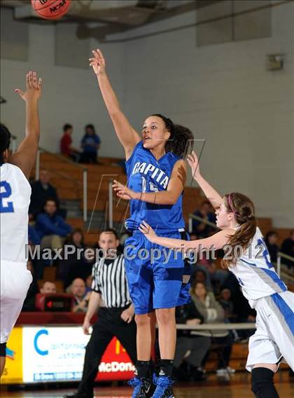 Thumbnail 1 in Capital Christian vs. Brookside Christian (CIF SJS D5 Playoffs) photogallery.