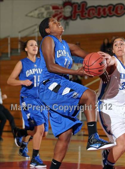 Thumbnail 1 in Capital Christian vs. Brookside Christian (CIF SJS D5 Playoffs) photogallery.