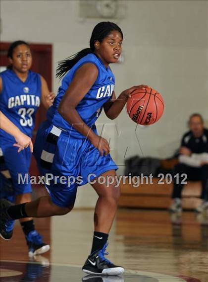 Thumbnail 3 in Capital Christian vs. Brookside Christian (CIF SJS D5 Playoffs) photogallery.