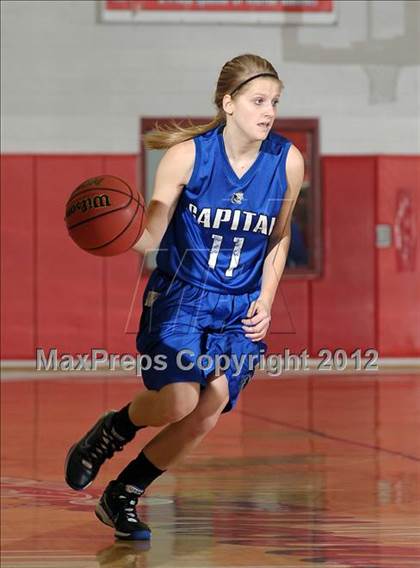 Thumbnail 2 in Capital Christian vs. Brookside Christian (CIF SJS D5 Playoffs) photogallery.