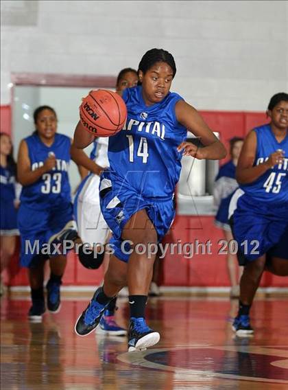 Thumbnail 3 in Capital Christian vs. Brookside Christian (CIF SJS D5 Playoffs) photogallery.