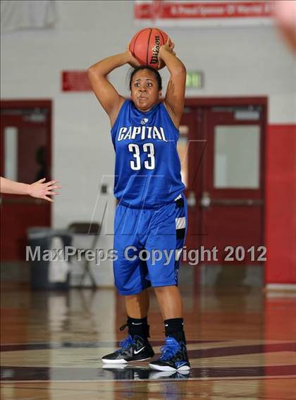 Thumbnail 3 in Capital Christian vs. Brookside Christian (CIF SJS D5 Playoffs) photogallery.