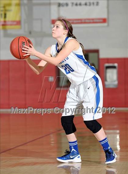Thumbnail 2 in Capital Christian vs. Brookside Christian (CIF SJS D5 Playoffs) photogallery.