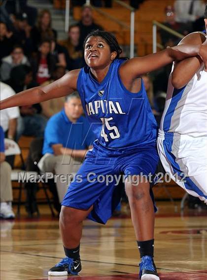 Thumbnail 3 in Capital Christian vs. Brookside Christian (CIF SJS D5 Playoffs) photogallery.