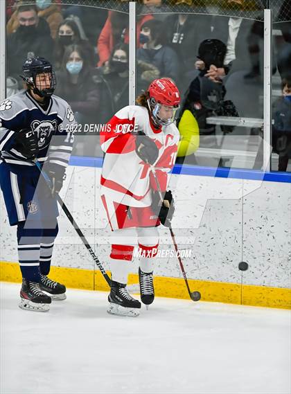 Thumbnail 3 in Brighton @ Penfield (NYSPHSAA Section V Class A Semifinal Playoff) photogallery.