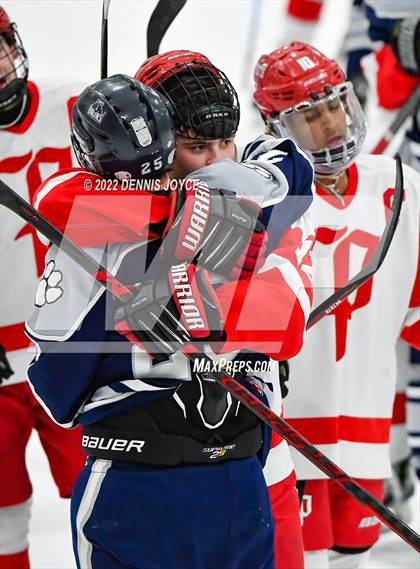 Thumbnail 3 in Brighton @ Penfield (NYSPHSAA Section V Class A Semifinal Playoff) photogallery.