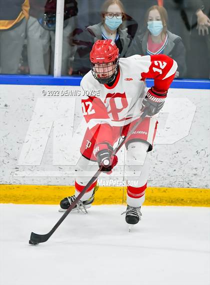 Thumbnail 2 in Brighton @ Penfield (NYSPHSAA Section V Class A Semifinal Playoff) photogallery.