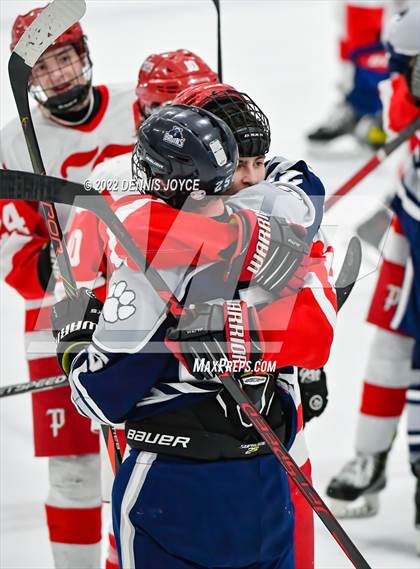 Thumbnail 2 in Brighton @ Penfield (NYSPHSAA Section V Class A Semifinal Playoff) photogallery.