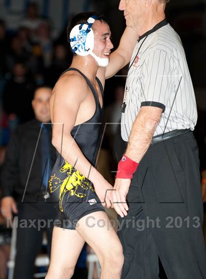 Thumbnail 2 in CIF CCS Masters Wrestling Championships (Finals) photogallery.