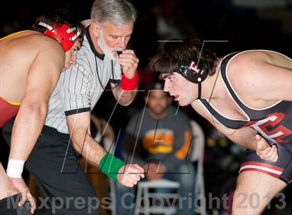 Thumbnail 1 in CIF CCS Masters Wrestling Championships (Finals) photogallery.