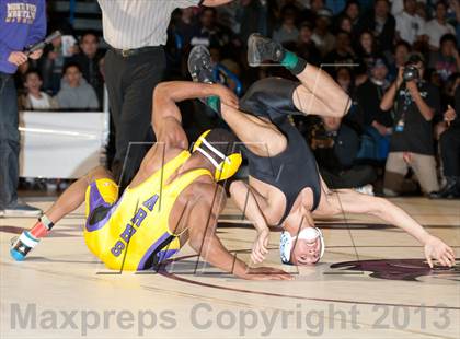 Thumbnail 3 in CIF CCS Masters Wrestling Championships (Finals) photogallery.