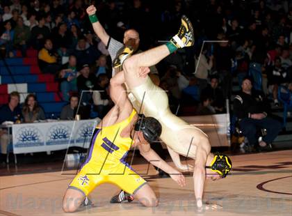 Thumbnail 1 in CIF CCS Masters Wrestling Championships (Finals) photogallery.