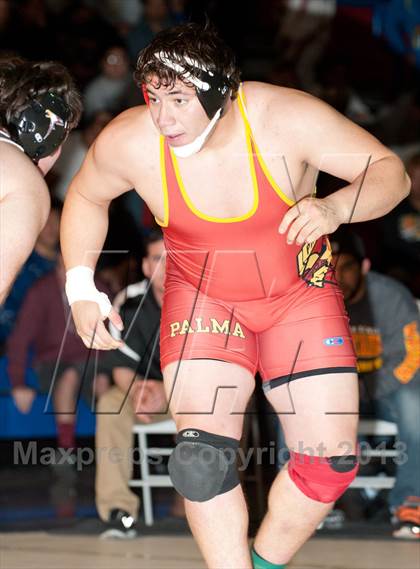 Thumbnail 1 in CIF CCS Masters Wrestling Championships (Finals) photogallery.