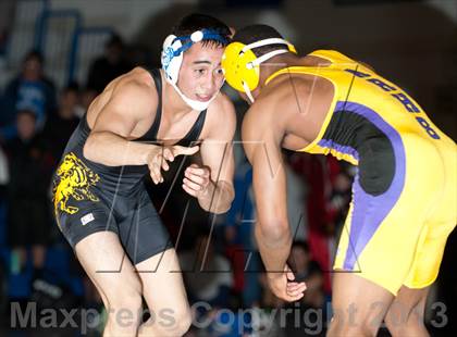 Thumbnail 1 in CIF CCS Masters Wrestling Championships (Finals) photogallery.