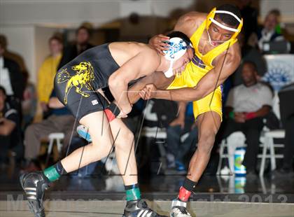 Thumbnail 1 in CIF CCS Masters Wrestling Championships (Finals) photogallery.