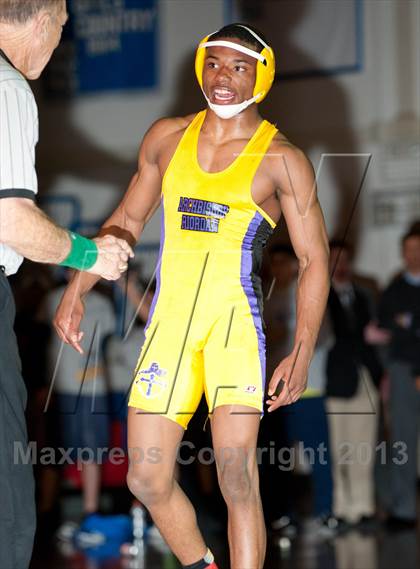 Thumbnail 3 in CIF CCS Masters Wrestling Championships (Finals) photogallery.