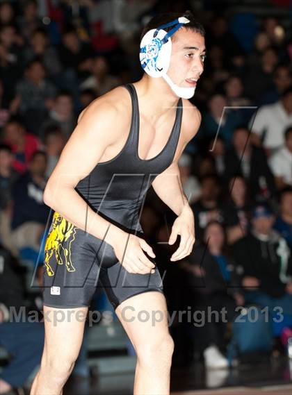 Thumbnail 1 in CIF CCS Masters Wrestling Championships (Finals) photogallery.