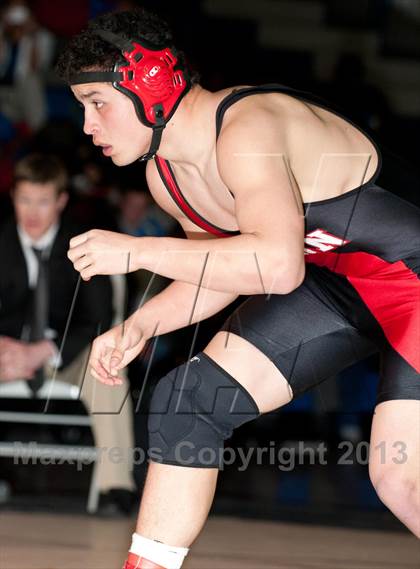 Thumbnail 1 in CIF CCS Masters Wrestling Championships (Finals) photogallery.