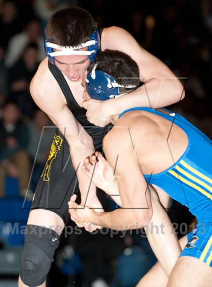 Thumbnail 2 in CIF CCS Masters Wrestling Championships (Finals) photogallery.