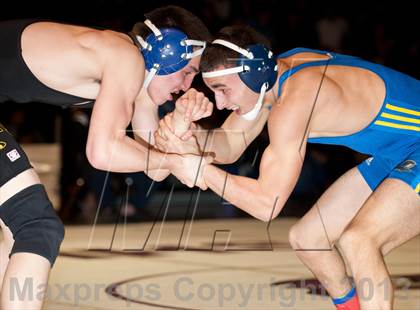 Thumbnail 2 in CIF CCS Masters Wrestling Championships (Finals) photogallery.