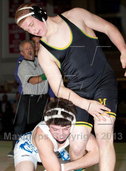 Thumbnail 1 in CIF CCS Masters Wrestling Championships (Finals) photogallery.