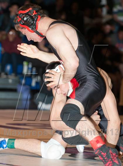 Thumbnail 2 in CIF CCS Masters Wrestling Championships (Finals) photogallery.