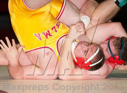 Thumbnail 2 in CIF CCS Masters Wrestling Championships (Finals) photogallery.