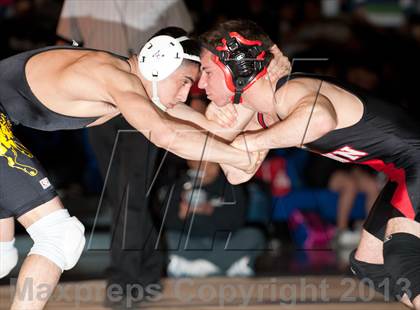 Thumbnail 3 in CIF CCS Masters Wrestling Championships (Finals) photogallery.