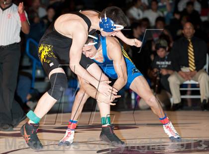 Thumbnail 1 in CIF CCS Masters Wrestling Championships (Finals) photogallery.