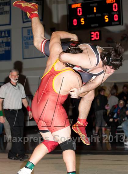 Thumbnail 2 in CIF CCS Masters Wrestling Championships (Finals) photogallery.