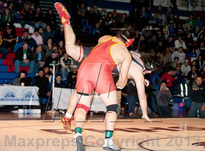Thumbnail 1 in CIF CCS Masters Wrestling Championships (Finals) photogallery.